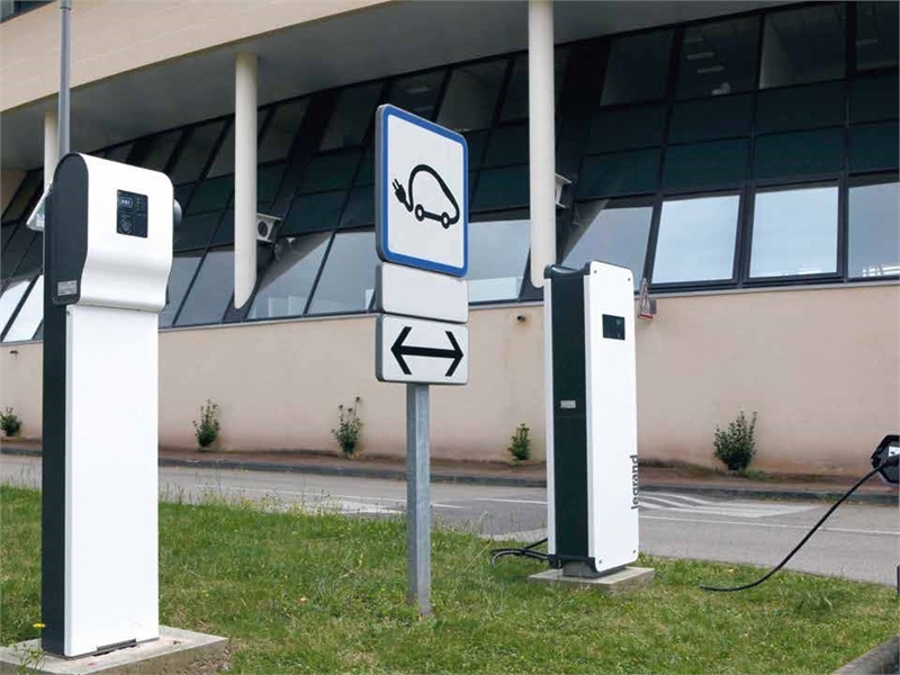 Posto de Carregamento para Empresas